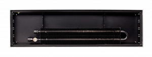 Конвектор внутрипольный Gekon Эко 19х080х38 без решетки рамка алюминий